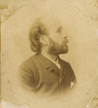 Der Vater, Franz Herzfeld, Pseudonym: Franz Held, 1890. Foto: Akademie der Künste, Berlin, JHA 595/11.1.2.