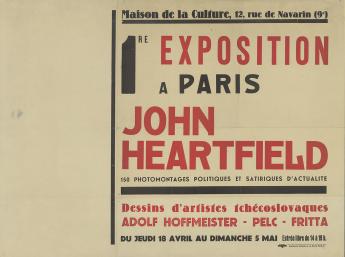 Ausstellungsplakat, Paris, 1935. Akademie der Künste, Berlin, KS-Plakate 10652/1